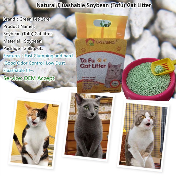 Biodegradable Tofu Cat Litter Manufacturer in China